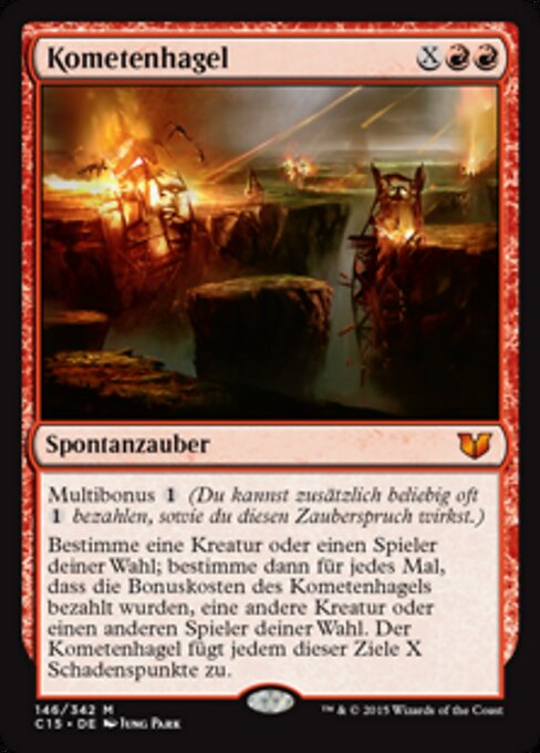 Kometenhagel C15-146 Mythic Excellent Deutsch