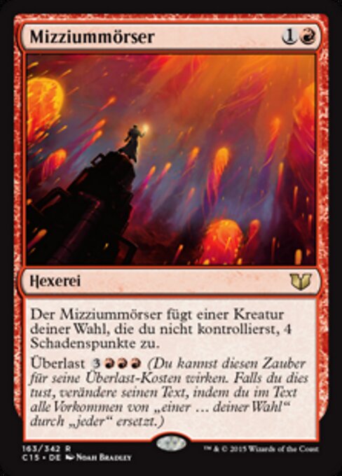 Mizziummörser C15-163 Rare Near Mint Deutsch