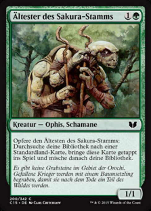 Ältester des Sakura-Stamms C15-200 Common Good Deutsch