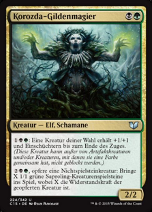Korozda-Gildenmagier C15-224 Uncommon Good Deutsch