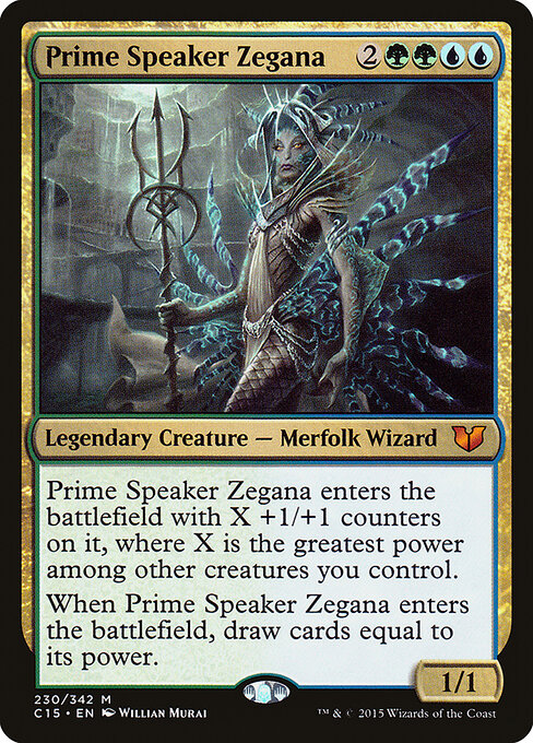 Prime Speaker Zegana C15-230 Mythic Excellent Englisch