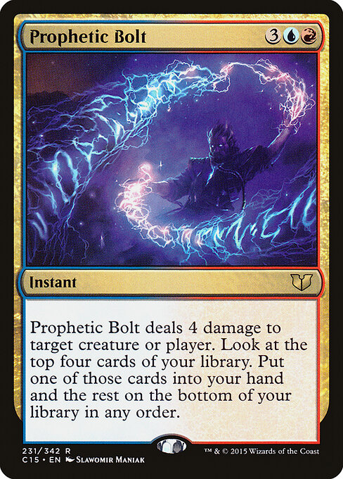 Prophetic Bolt C15-231 Rare Near Mint Englisch