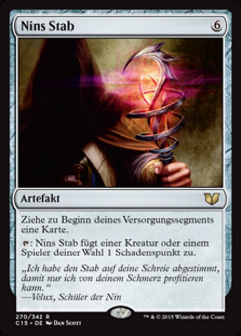 Nins Stab C15-270 Rare Good Deutsch