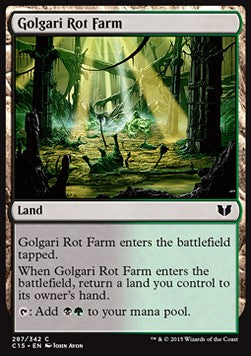 Golgari-Verrottungsfarm C15-287 Common Excellent Deutsch