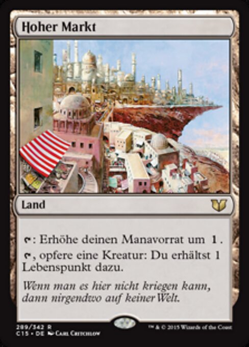 Hoher Markt C15-289 Rare Good Deutsch