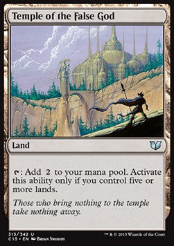Temple of the False God C15-313 Uncommon Excellent Englisch