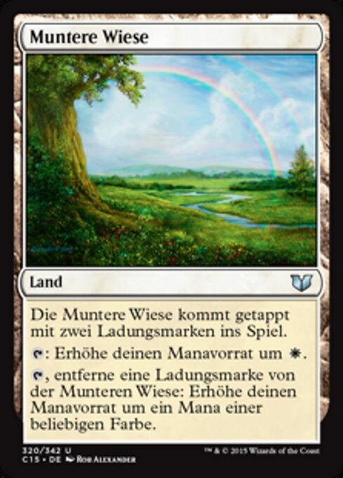 Muntere Wiese C15-320 Uncommon Good Deutsch