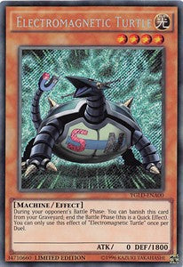 Elektromagnetische Schildkröte YGLD-DEA00 Secret Rare Excellent Deutsch