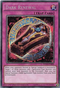 Dunkle Erneuerung YGLD-DEB00 Secret Rare Excellent Deutsch