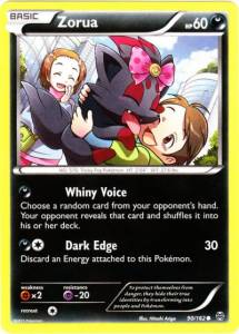 Zorua BKT-90 Common Excellent Deutsch Reverse Holo