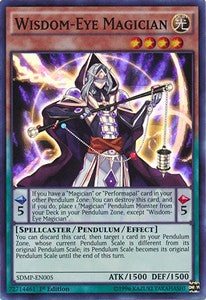 Weisheitsaugen-Magier SDMP-005 Super Rare Good Deutsch 1. Auflage