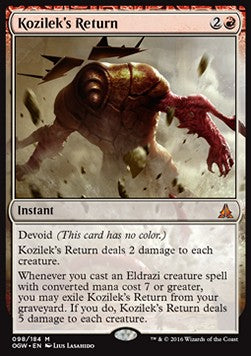 Kozileks Rückkehr OGW-98 Mythic Near Mint Englisch Foil