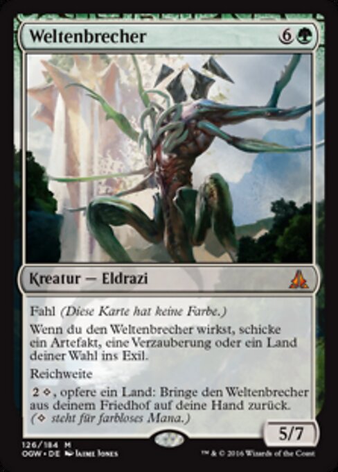 Weltenbrecher OGW-126 Mythic Excellent Deutsch
