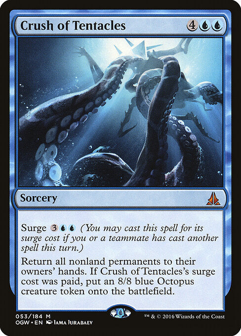 Crush of Tentacles OGW-53 Mythic Good Englisch