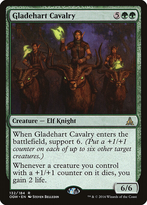 Gladehart Cavalry OGW-132 Rare Light Played Englisch