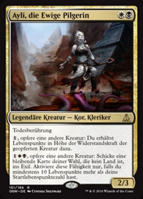 Ayli, die Ewige Pilgerin OGW-151 Rare Good Deutsch