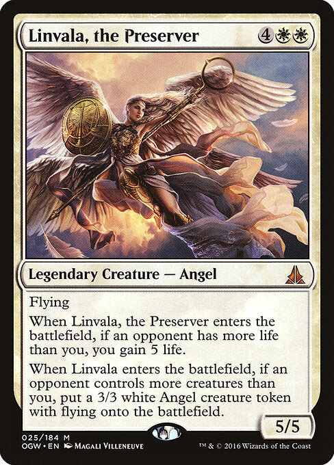 Linvala die Bewahrerin OGW-25 Mythic Excellent Englisch