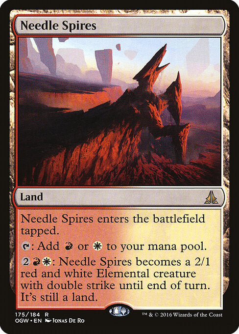 Needle Spires OGW-175 Rare Excellent Englisch