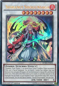 Shiranui-Shogunsage BOSH-054 Ultra Rare Good Deutsch 1. Auflage