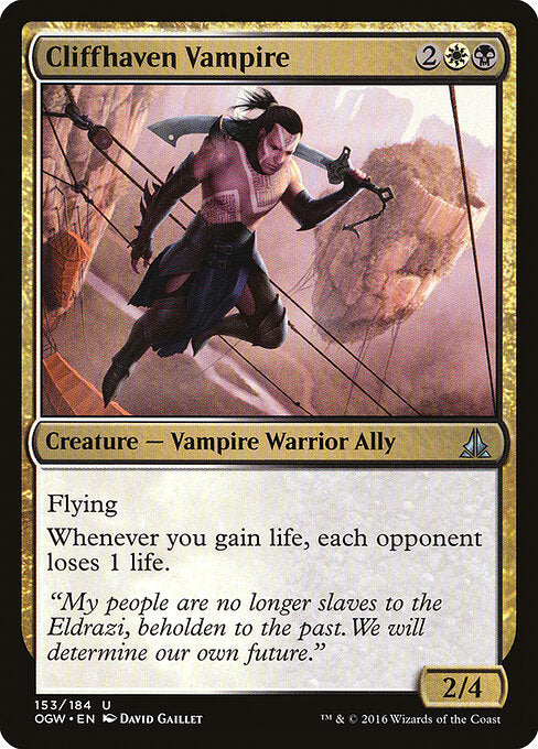 Klippenhafen-Vampir OGW-153 Uncommon Excellent Englisch Foil