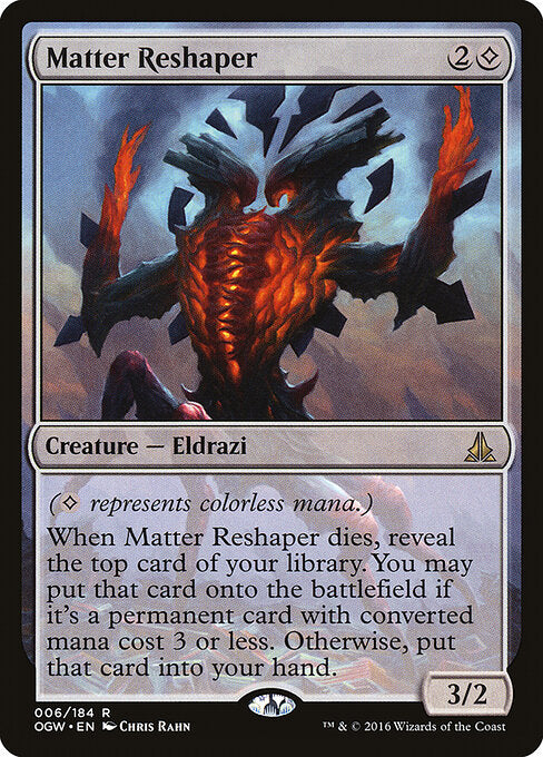 Matter Reshaper OGW-6 Rare Excellent Englisch
