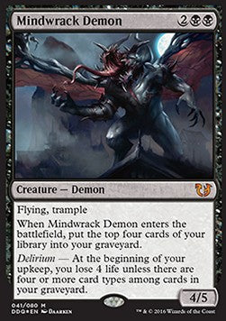 Mindwrack Demon DDQ-41 Mythic Excellent Englisch Foil
