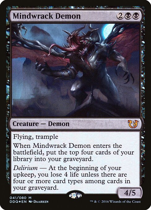 Mindwrack Demon DDQ-41 Mythic Good Englisch Foil