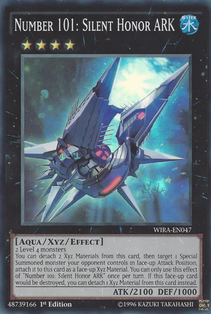 Nummer 101: Lautlose Ehre ARK WIRA-047 Super Rare Good Deutsch 1. Auflage