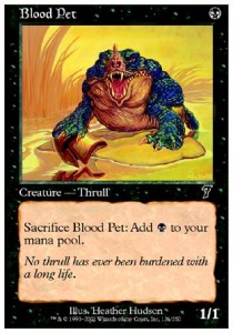 Blood Pet 7ED-121 Common Excellent Englisch