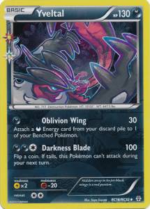 Yveltal GEN-RC16 Uncommon Poor Englisch
