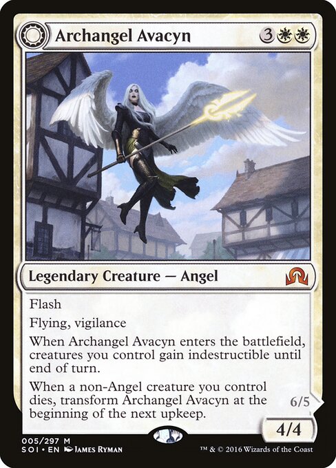 Erzengel Avacyn // Avacyn die Läuterin SOI-5 Mythic Good Englisch