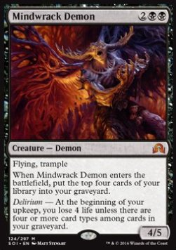 Hirnbrecher-Dämon SOI-124 Mythic Played Englisch