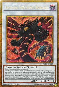 Phantasmal Lord Ultimitl Bishbaalkin PGL3-EN006 Gold Secret Rare Good Englisch 1. Auflage