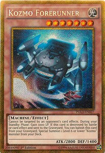 Kozmo Forerunner PGL3-027 Gold Secret Rare Excellent Italienisch 1. Auflage