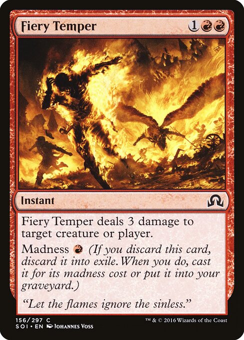 Fiery Temper SOI-156 Common Excellent Englisch
