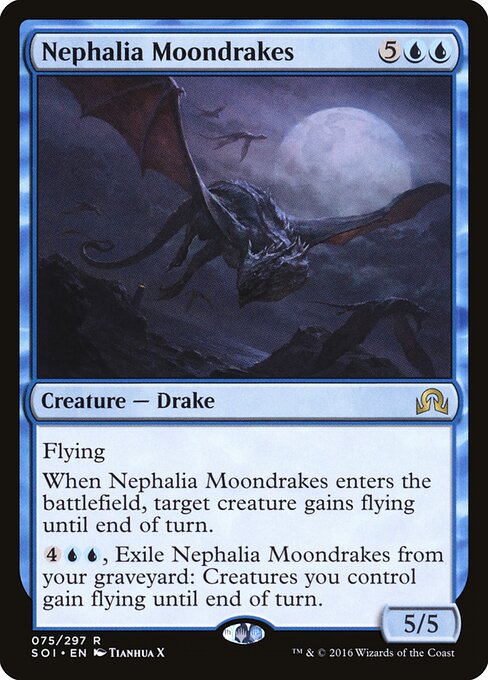Nephalia Moondrakes SOI-75 Rare Excellent Englisch