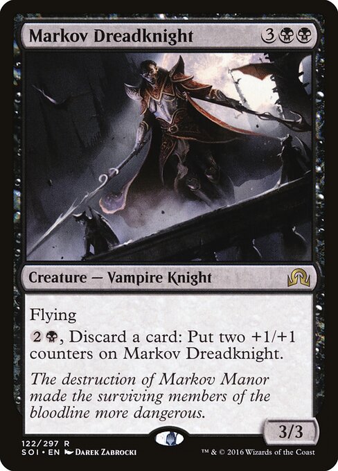 Markov Dreadknight SOI-122 Rare Excellent Englisch