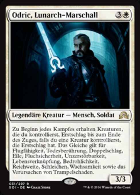 Odric, Lunarch-Marschall SOI-31 Rare Good Deutsch