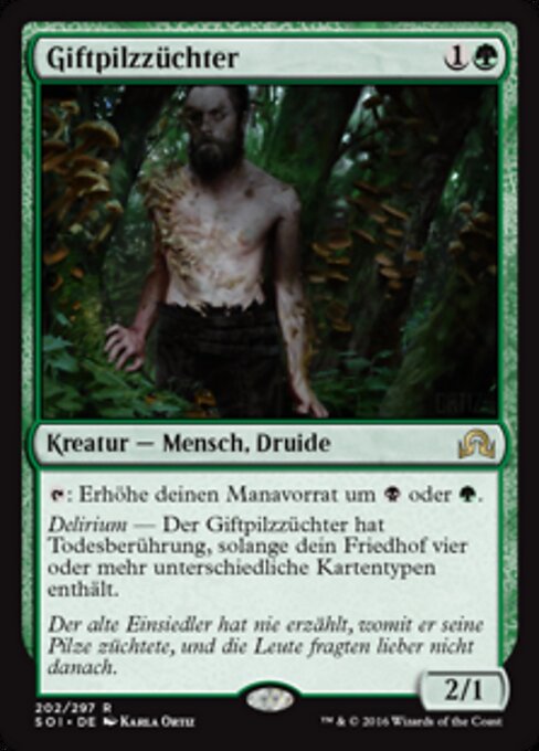 Giftpilzzüchter SOI-202 Rare Excellent Deutsch Foil