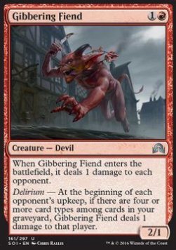 Geifernder Unhold SOI-161 Uncommon Excellent Englisch Foil