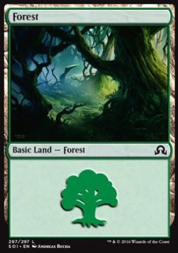 Wald (V.3) SOI-297 Land Excellent Englisch Foil