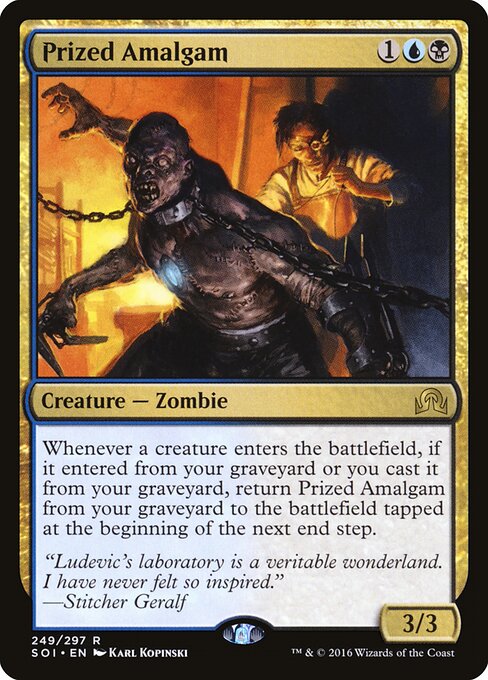 Prized Amalgam SOI-249 Rare Excellent Englisch