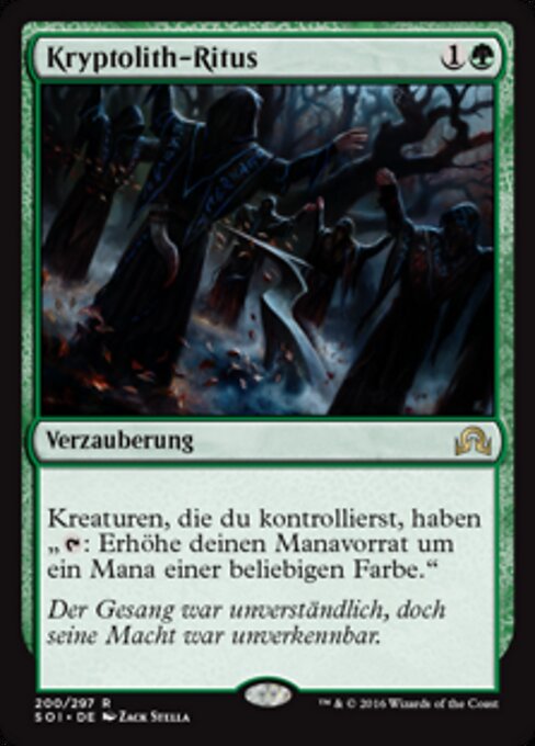 Kryptolith-Ritus SOI-200 Rare Good Deutsch
