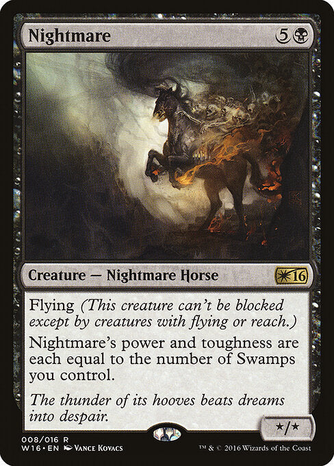 Nightmare W16-8 Rare Excellent Englisch
