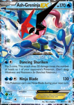 Ash-Greninja EX XYPR-133 Promo Played Deutsch