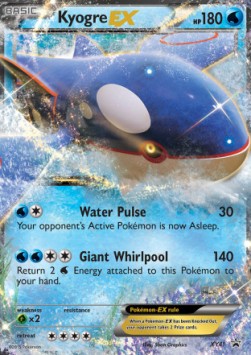 Kyogre EX XYPR-41 Promo Excellent Deutsch