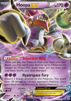 Hoopa EX XYPR-71 Promo Excellent Deutsch