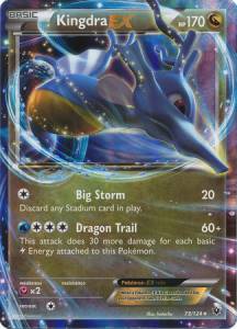 Kingdra EX FCO-73 Ultra Rare Excellent Englisch