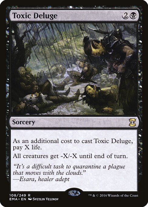 Toxic Deluge EMA-108 Rare Excellent Englisch Foil