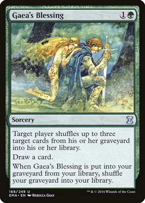 Gaea's Blessing EMA-168 Uncommon Excellent Englisch